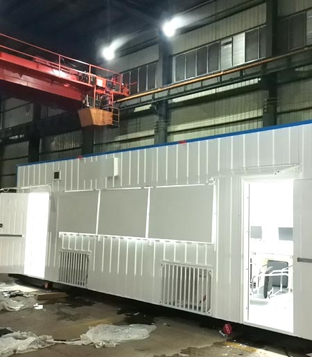 四川康克生产的数据采集房已成功交付业主使用